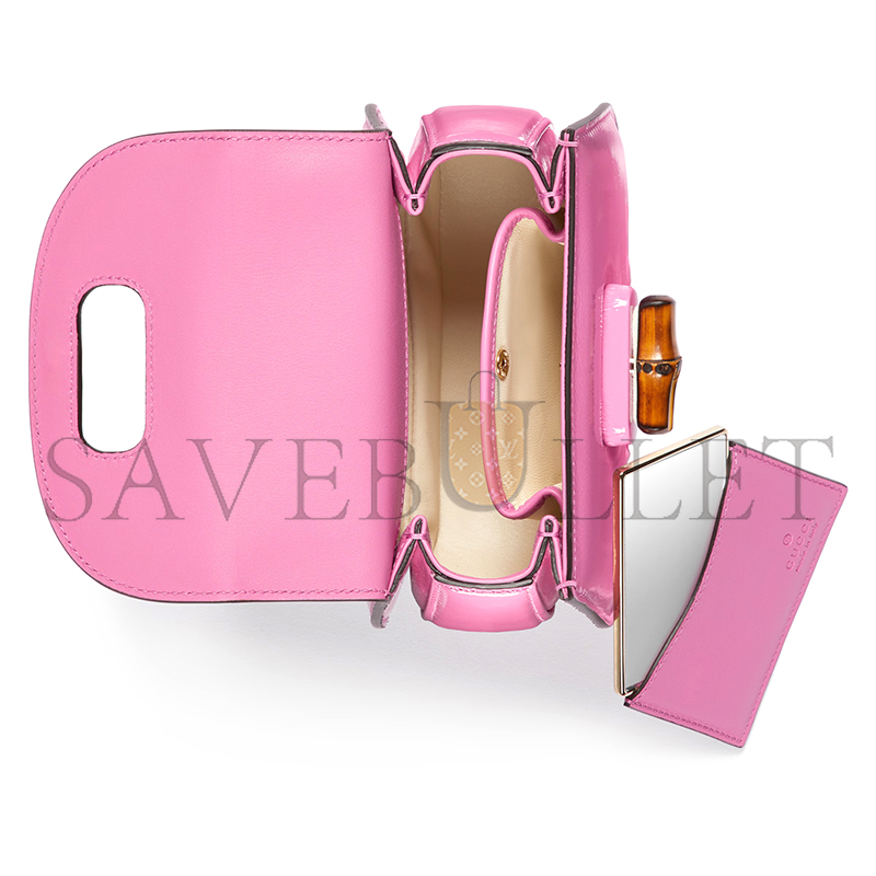 GUCCI BAMBOO 1947 MINI PYTHON BAG 786482 (17*12*7.5cm) GUCCI BAMBOO 1947 MINI PYTHON BAG 786482 (17*12*7.5cm)